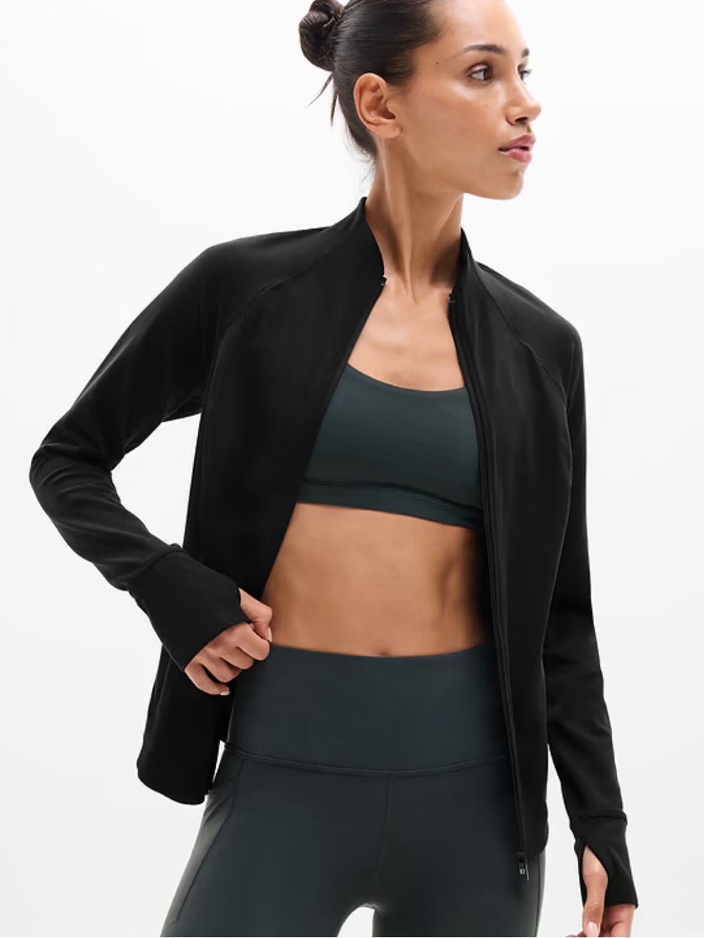 ATHLETA SALUTATION JACKET Buttery Soft 
Size L ~ NWT